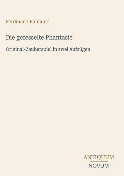 Produktbild: Die gefesselte Phantasie
