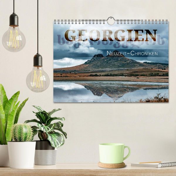 Produktbild: Georgien - Neuzeit-Chroniken (Wandkalender 2026 DIN A4 quer), CALVENDO Monatskalender
