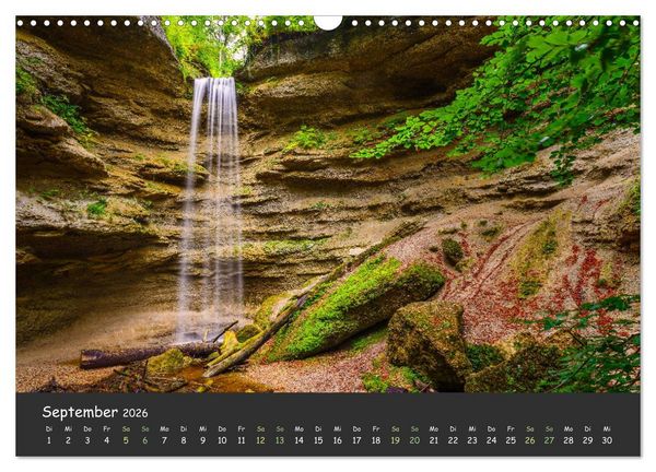 Produktbild: Ammersee bis Walchensee - Traumlandschaften im Voralpenland (Wandkalender 2026 DIN A3 quer), CALVENDO Monatskalender