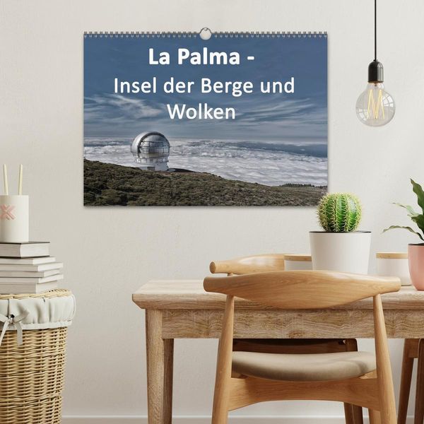 Produktbild: La Palma - Insel der Berge und Wolken (Wandkalender 2026 DIN A3 quer), CALVENDO Monatskalender