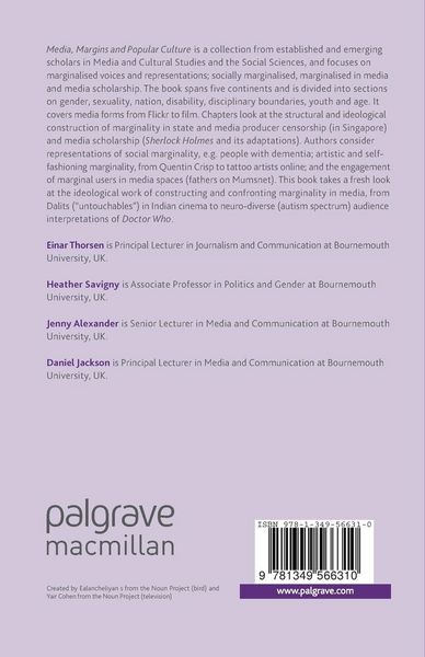Produktbild: Media, Margins and Popular Culture