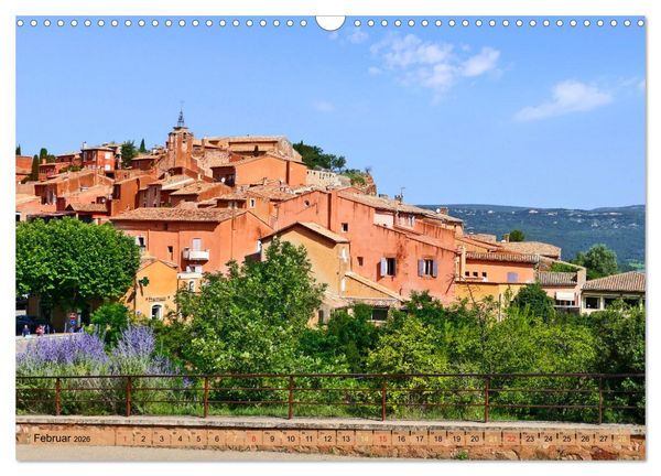 Produktbild: Spaziergang durch Roussillon (Wandkalender 2026 DIN A3 quer), CALVENDO Monatskalender