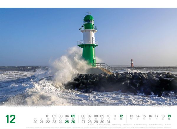 Produktbild: Ostsee ReiseLust Kalender 2027 | von Flensburg bis nach Usedom