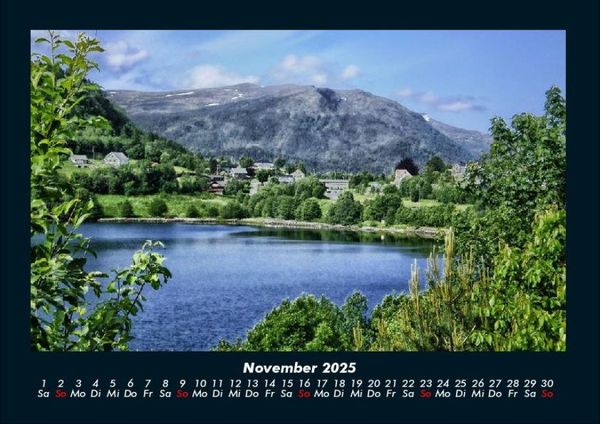 Produktbild: Bergige Welten 2025 Fotokalender DIN A4