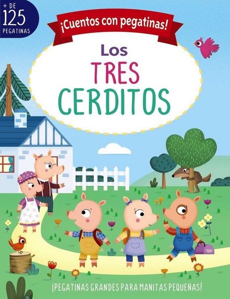 Produktbild: &iexcl;Cuentos con pegatinas! Los tres cerditos
