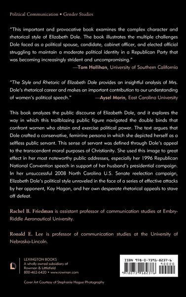 Produktbild: Style and Rhetoric of Elizabeth Dole