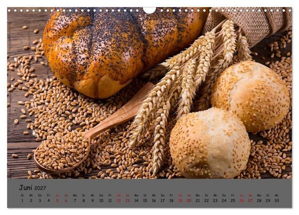 Produktbild: Mein Brotkalender (Wandkalender 2027 DIN A3 quer), CALVENDO Monatskalender