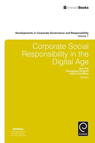 Produktbild: Corporate Social Responsibility in the Digital Age