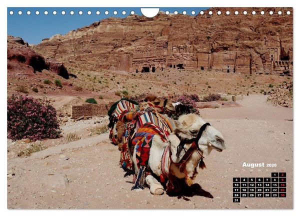 Produktbild: Petra - Felsenstadt in der W&uuml;ste (Wandkalender 2026 DIN A4 quer), CALVENDO Monatskalender