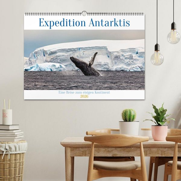 Produktbild: Expedition Antarktis (Wandkalender 2026 DIN A2 quer), CALVENDO Monatskalender