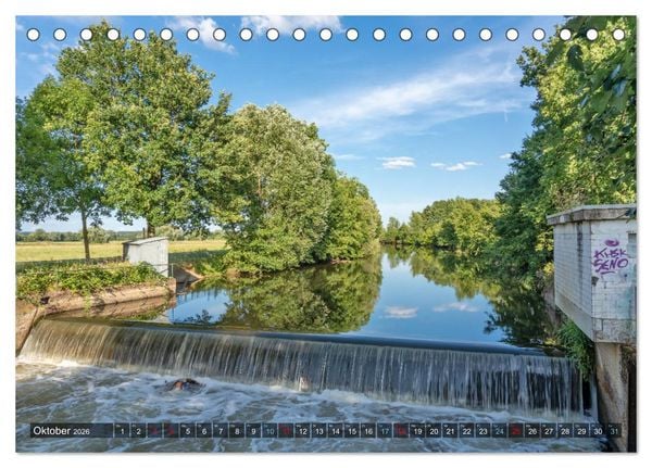 Produktbild: Entlang der Rur im Kreis Heinsberg (Tischkalender 2026 DIN A5 quer), CALVENDO Monatskalender