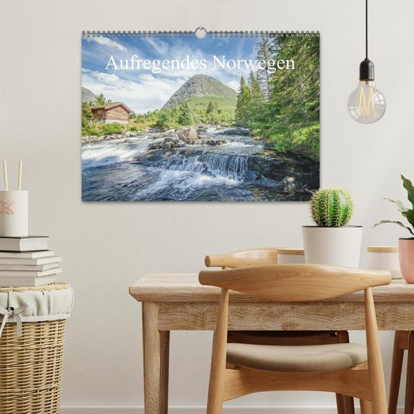 Produktbild: Aufregendes Norwegen (Wandkalender 2026 DIN A3 quer), CALVENDO Monatskalender
