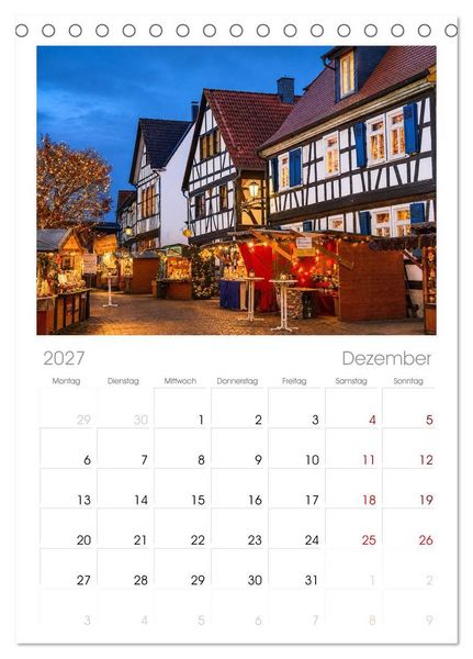 Produktbild: Tischplaner 2027 - Rodenbach im Wandel der Zeit (A5 Tischkalender zum Aufstellen) CALVENDO