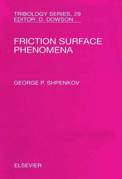 Produktbild: Friction Surface Phenomena