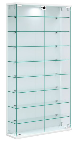 Produktbild: Wandvitrine H&auml;ngevitrine Glasvitrine Relas L