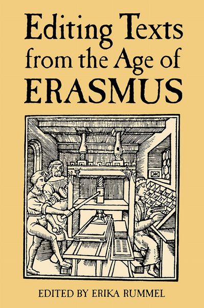 Produktbild: Editing Texts from the Age of Erasmus