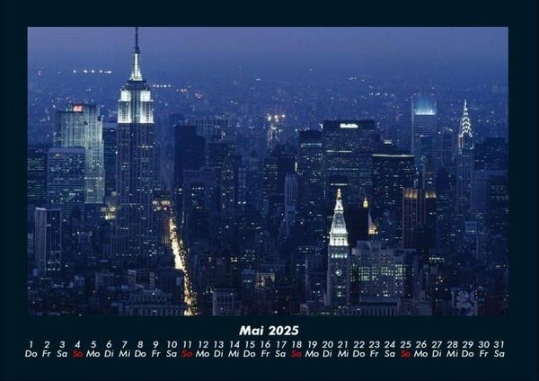 Produktbild: New York 2025 Fotokalender DIN A4