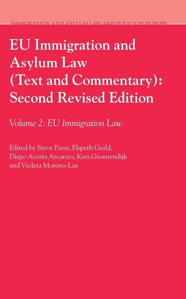 Produktbild: EU Immigration and Asylum Law (Text and Commentary): Second Revised Edition