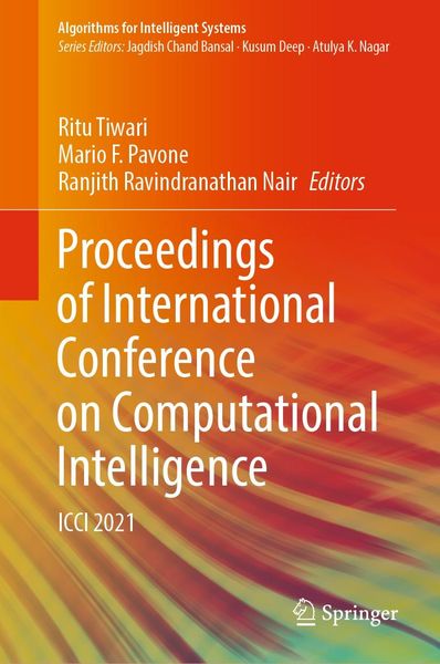 Produktbild: Proceedings of International Conference on Computational Intelligence
