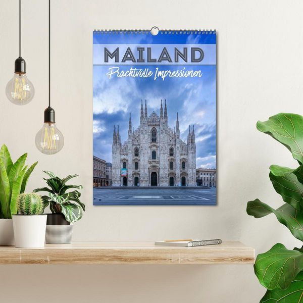 Produktbild: MAILAND Prachtvolle Impressionen (Wandkalender 2026 DIN A3 hoch), CALVENDO Monatskalender
