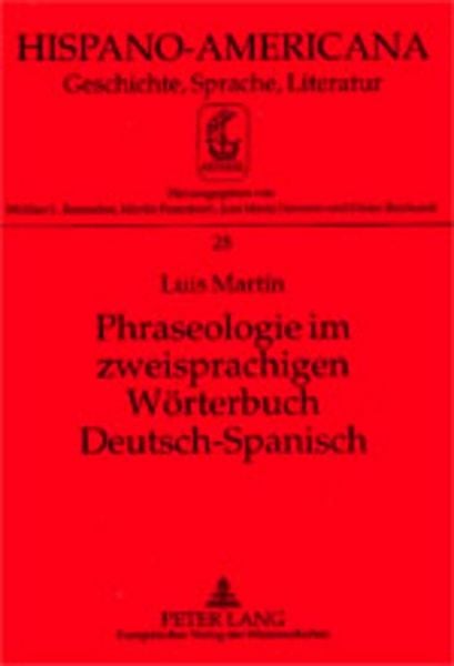 Produktbild: Phraseologie im zweisprachigen W&ouml;rterbuch Deutsch-Spanisch
