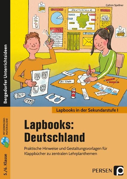 Produktbild: Lapbooks: Deutschland 5./6. Klasse