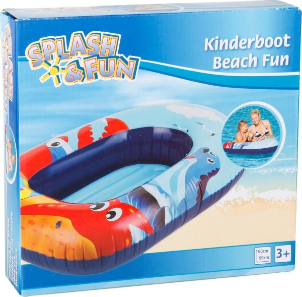 Splash & Fun Kinderboot Beach Fun, 95 x 60 cm