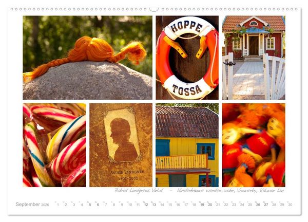 Produktbild: Sehnsucht Schweden - Sverige (hochwertiger Premium Wandkalender 2026 DIN A2 quer), Kunstdruck in Hochglanz