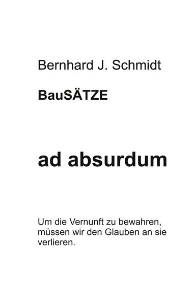 Produktbild: Ad absurdum