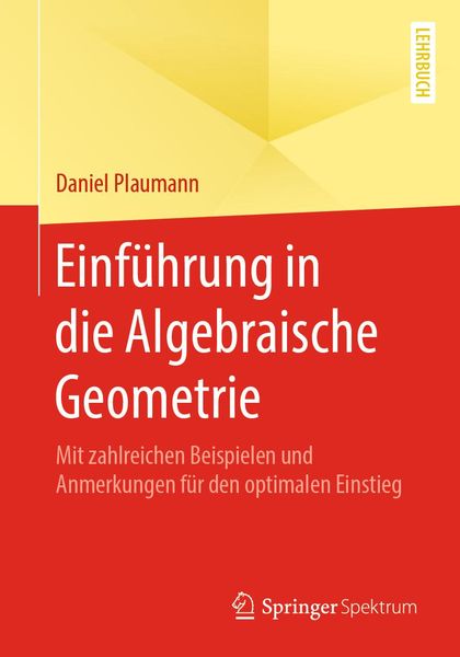 Produktbild: Einf&uuml;hrung in die Algebraische Geometrie