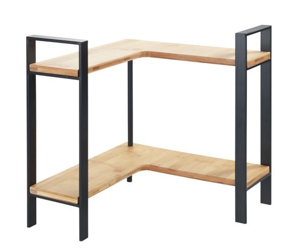 Produktbild: K&uuml;chen-Eckregal Mod. Lou, f&uuml;r mehr Stauraum auf der Arbeitsfl&auml;che