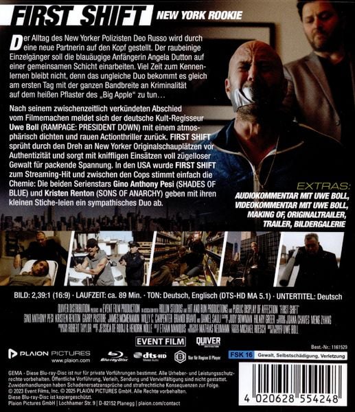 Produktbild: First Shift - New York Rookie