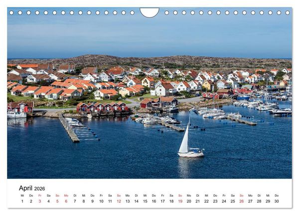 Produktbild: Westk&uuml;ste in Schweden (Wandkalender 2026 DIN A4 quer), CALVENDO Monatskalender