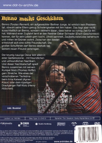 Produktbild: Benno macht Geschichten [2 DVDs]