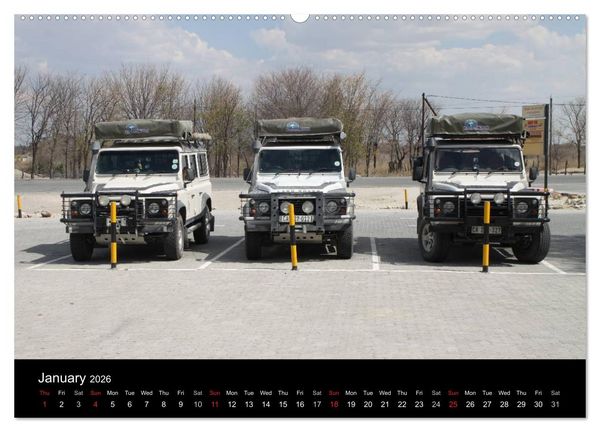 Produktbild: Off-road adventures in Africa (High Quality Premium Wall Calendar 2026 DIN A2 landscape),CALVENDO 12 Month Wall Calendar