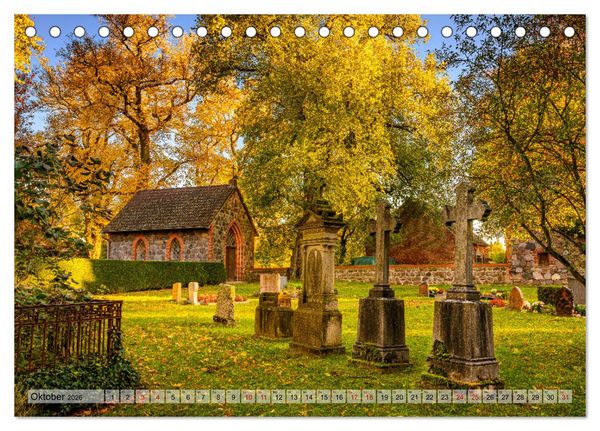 Produktbild: B&ouml;rnicke - Historisches Angerdorf im Barnim (Tischkalender 2026 DIN A5 quer), CALVENDO Monatskalender