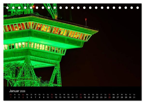 Produktbild: Colors of Berlin 2026 (Tischkalender 2026 DIN A5 quer), CALVENDO Monatskalender