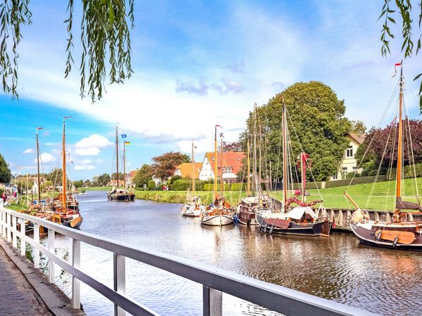 Produktbild: CALVENDO Puzzle Carolinensiel Hafen | 1000 Teile Lege-Gr&ouml;&szlig;e 64x48cm Foto-Puzzle f&uuml;r gl&uuml;ckliche Stunden