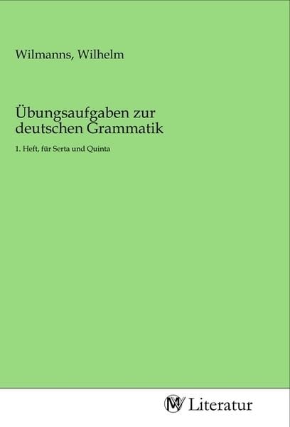 Produktbild: &Uuml;bungsaufgaben zur deutschen Grammatik