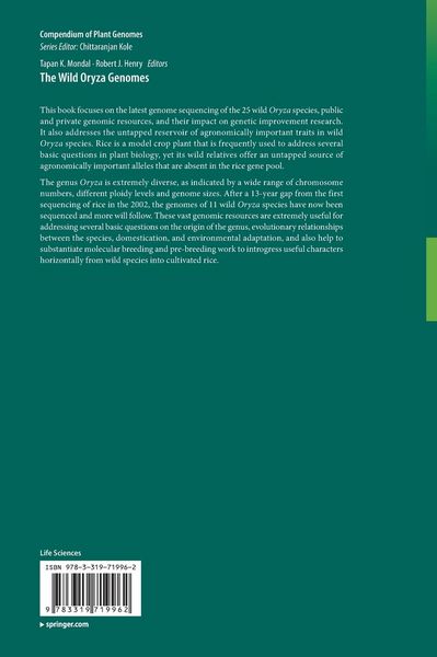 Produktbild: The Wild Oryza Genomes