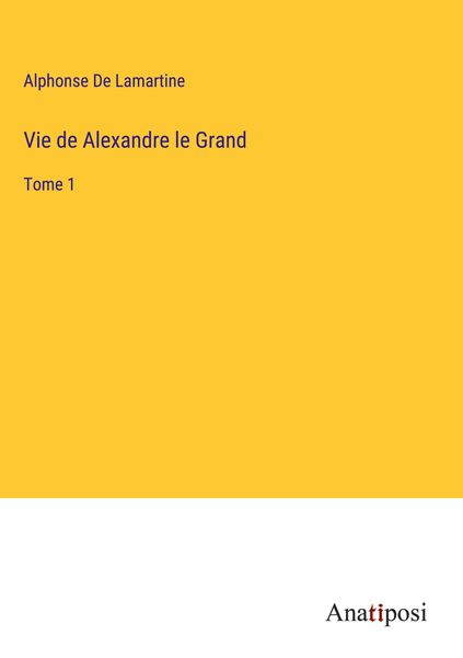 Produktbild: Vie de Alexandre le Grand