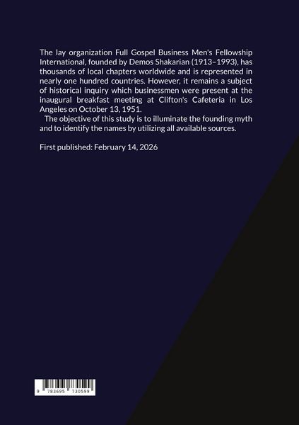 Produktbild: Who were the founding members of the Full Gospel Business Men's Fellowship?