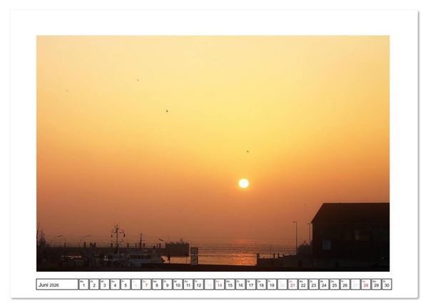 Produktbild: Nordseefeeling - Cuxhaven (Wandkalender 2026 DIN A3 quer), CALVENDO Monatskalender