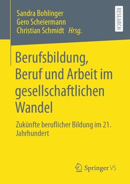 Produktbild: Berufsbildung, Beruf und Arbeit im gesellschaftlichen Wandel
