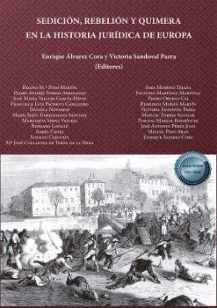 Produktbild: Sedici&oacute;n, rebeli&oacute;n y quimera en la historia jur&iacute;dica de Europa