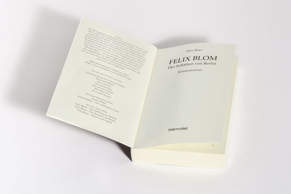 Produktbild: Felix Blom. Der Schatten von Berlin