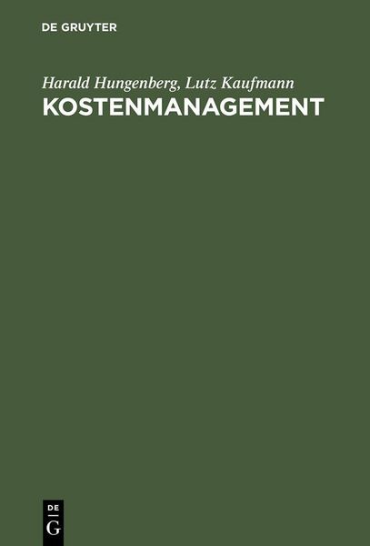 Produktbild: Kostenmanagement