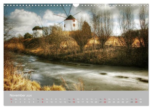Produktbild: M&uuml;hlenmuseum Gifhorn (Wandkalender 2026 DIN A3 quer), CALVENDO Monatskalender