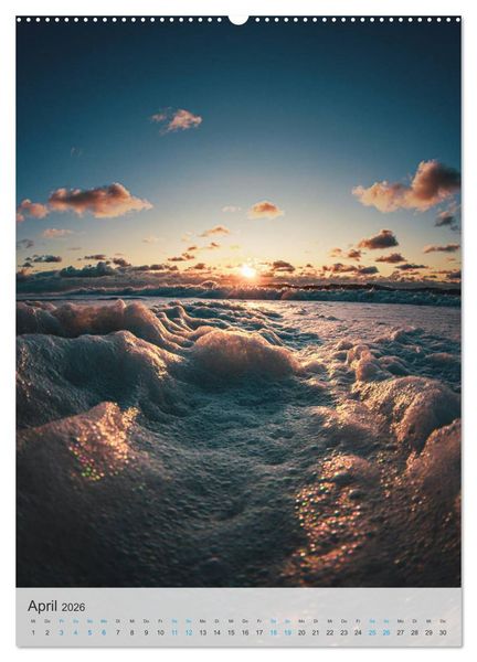 Produktbild: D&auml;nemarks Nordseek&uuml;ste - Vom Ringk&oslash;bing-Fjord bis zur Jammerbucht (hochwertiger Premium Wandkalender 2026 DIN A2 hoch), Kunstdruck in Hochglanz
