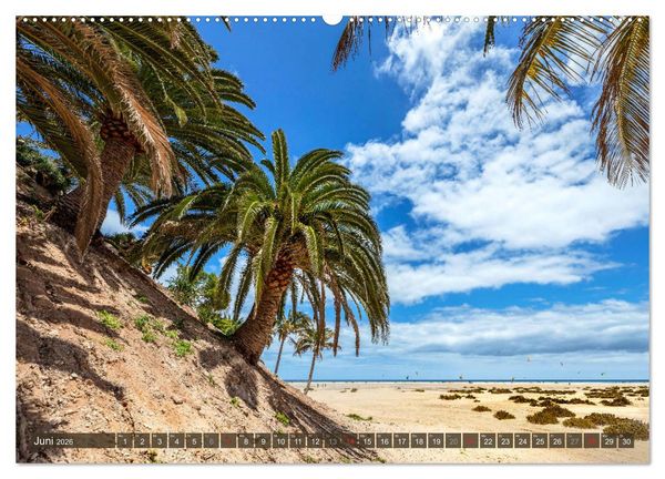 Produktbild: FUERTEVENTURA Paradiesische Impressionen der Insel (hochwertiger Premium Wandkalender 2026 DIN A2 quer), Kunstdruck in Hochglanz